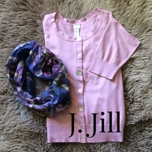 J.Jill Crop Cardigan Sweater